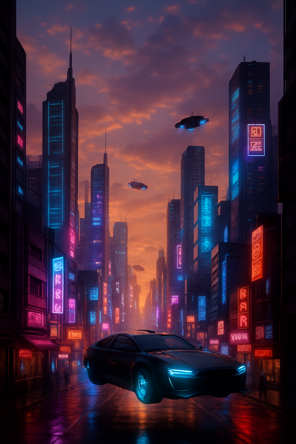 Generated Futuristic City