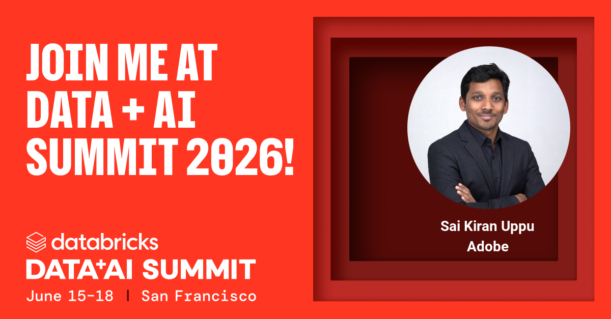 Databricks Data + AI Summit 2026 session poster