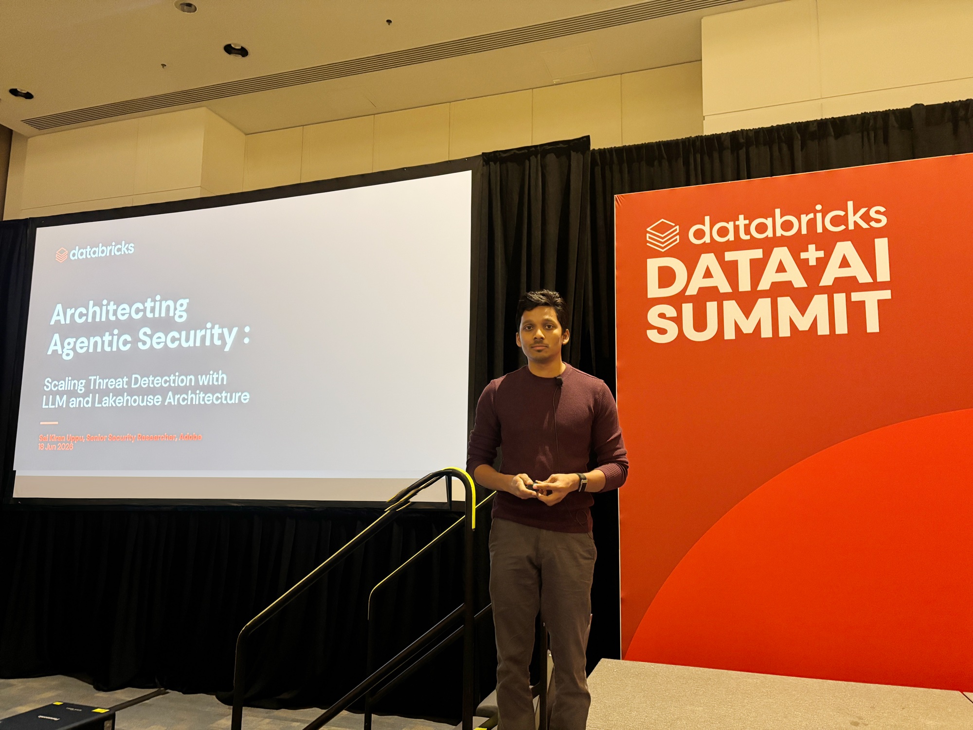 Presenting at Databricks Data + AI Summit 2026