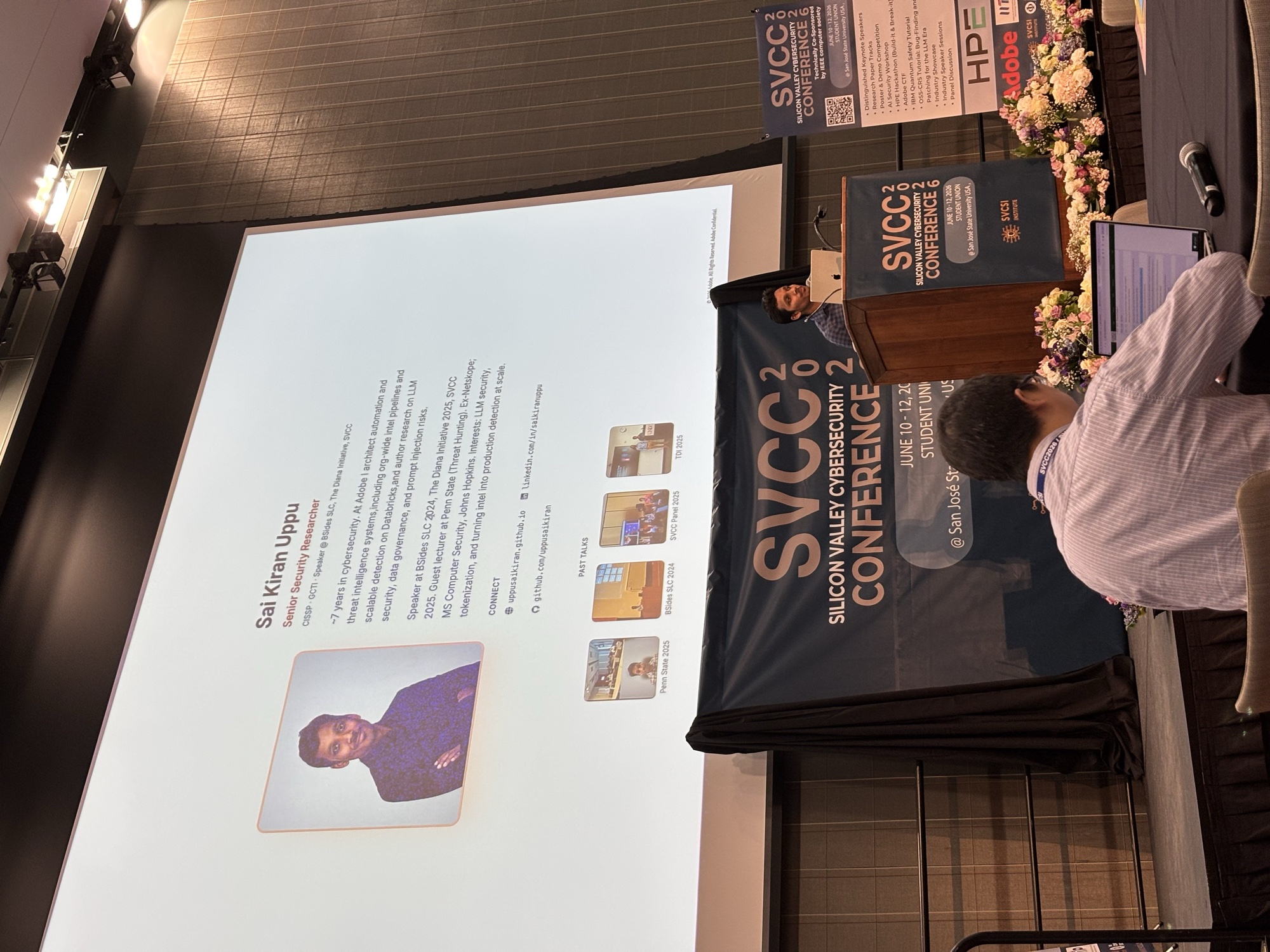 Presenting industry talk at SVCC 2026