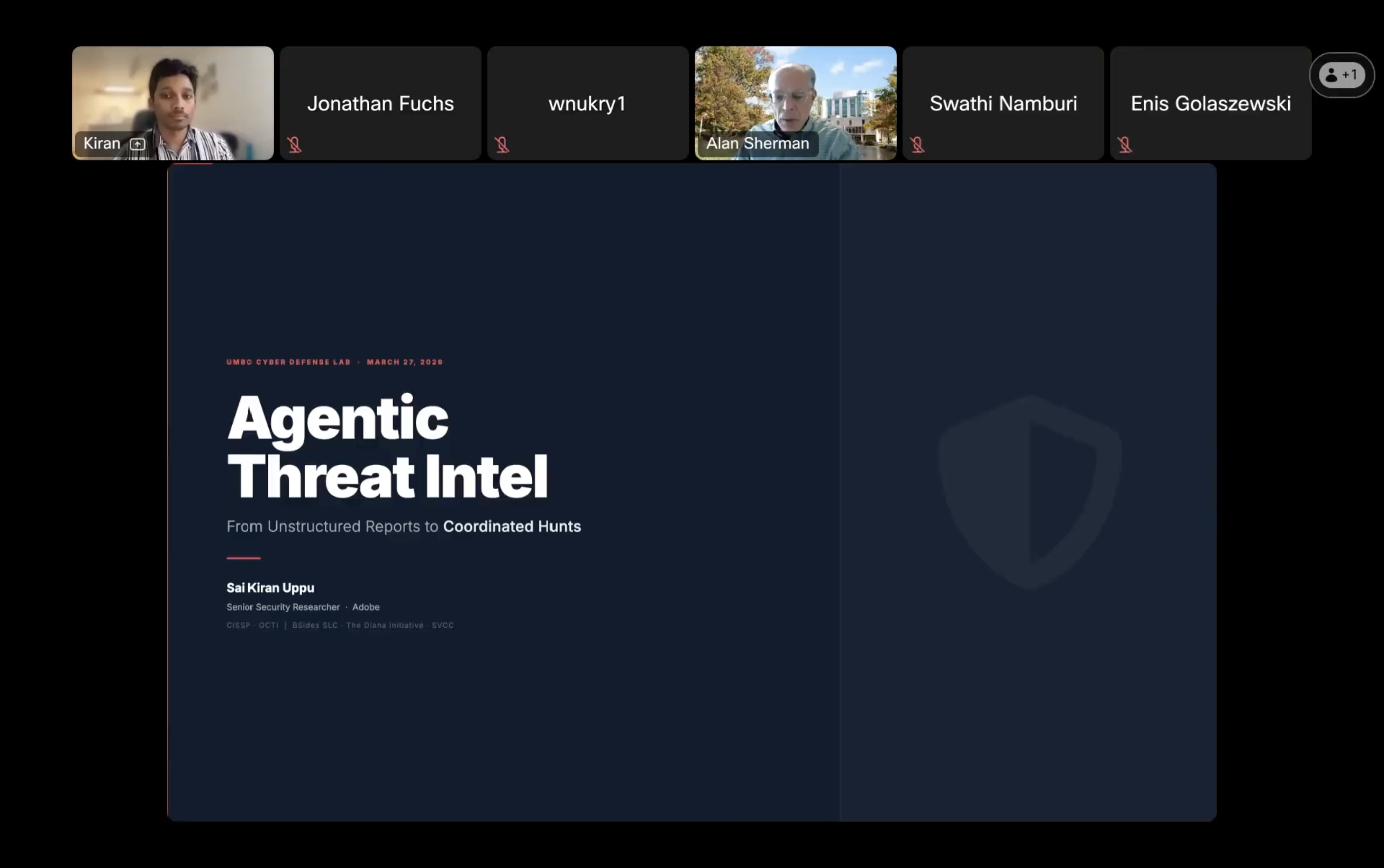 UMBC Cyber Defense Lab Talk 2026