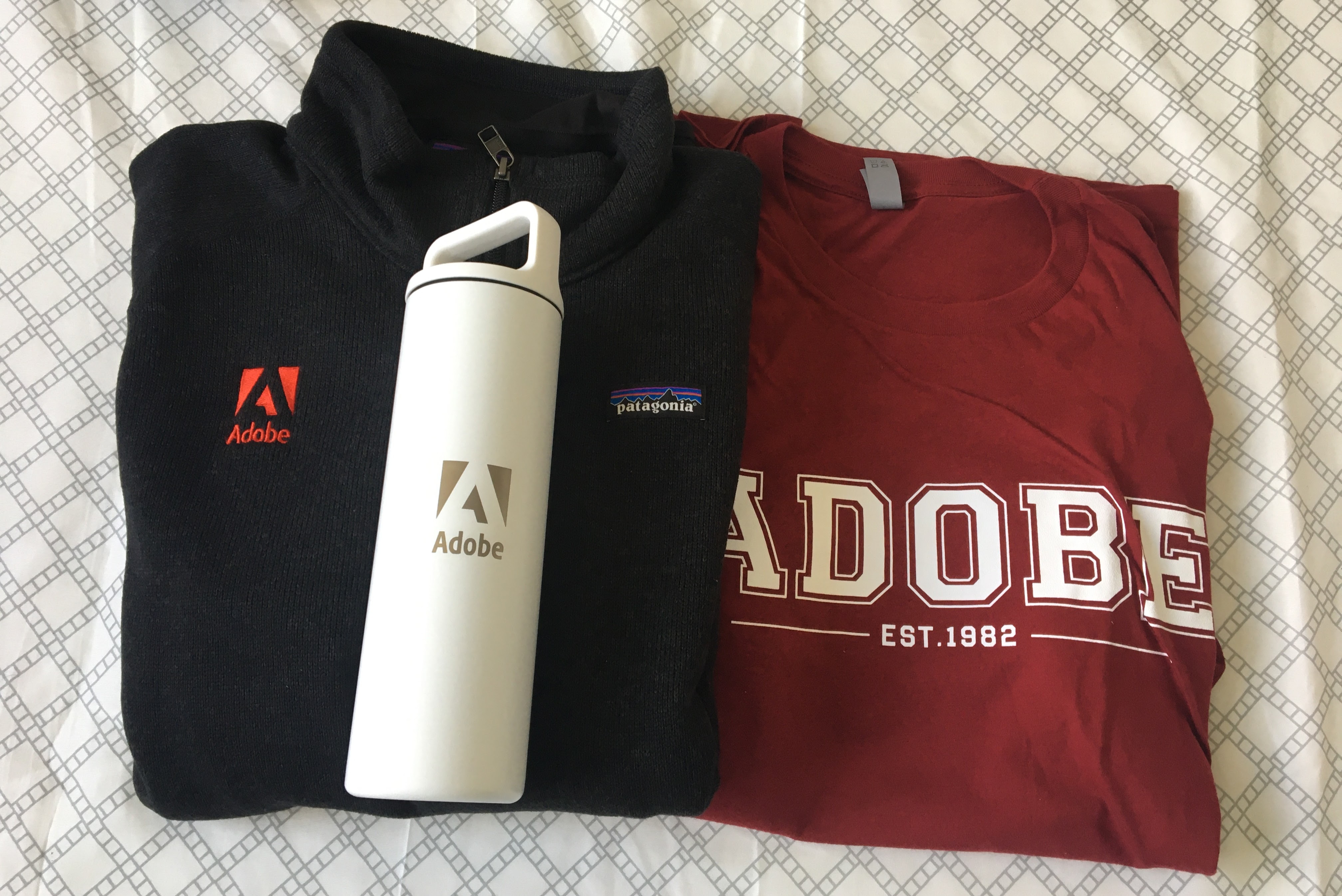 Adobe internship swag