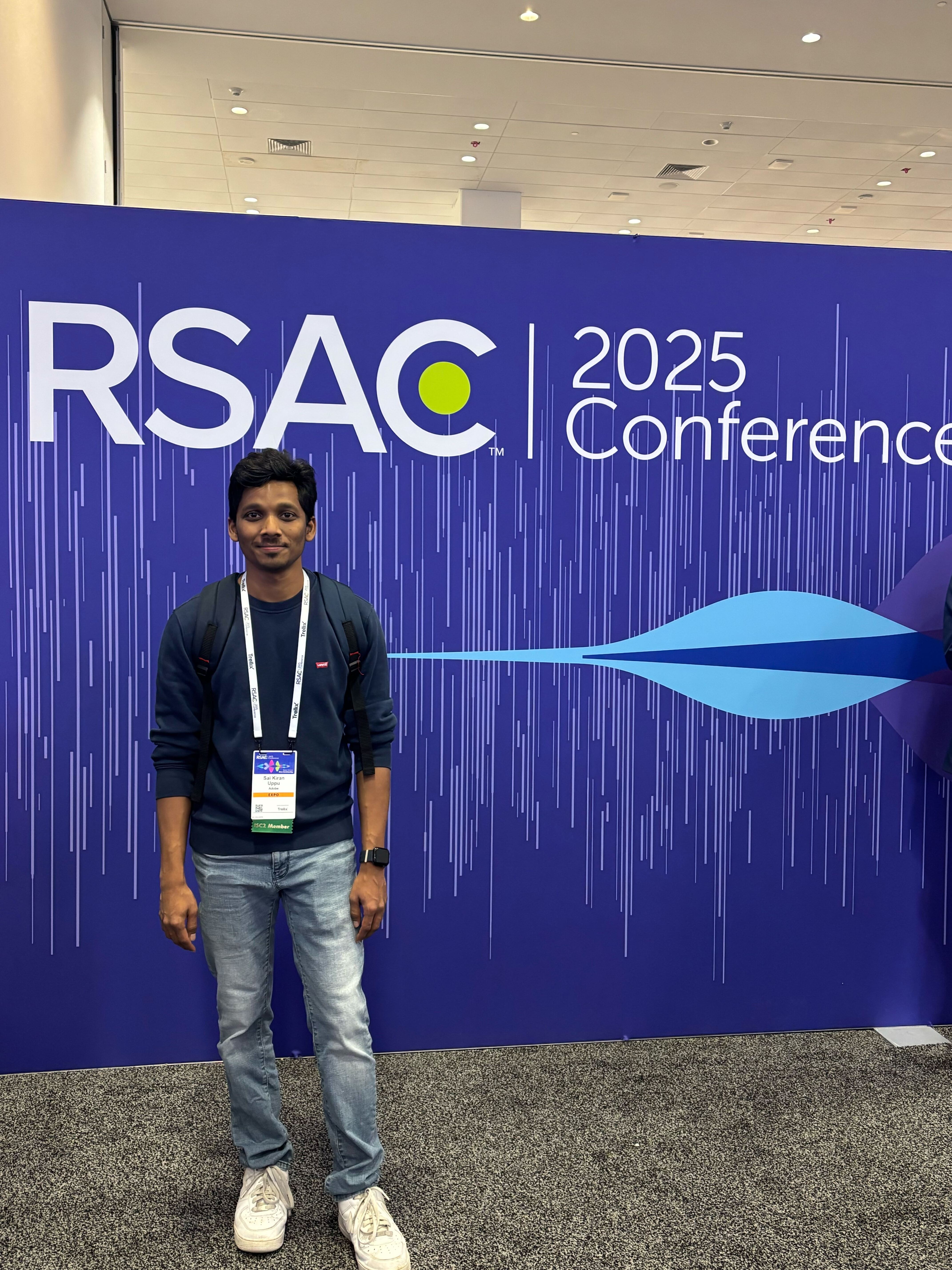 Sai Kiran Uppu at RSA Conference 2025
